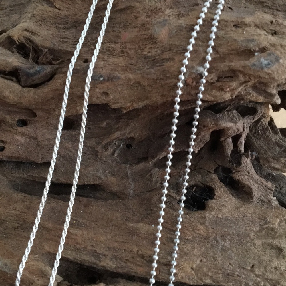 Crescent Sterling Moon Necklace - Picture 4 of 5